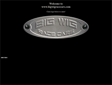 Tablet Screenshot of bigwigracecars.com